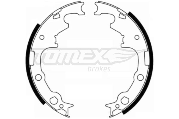 TOMEX BRAKES Piduriklotside komplekt TX 21-80